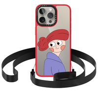 Penjualan Terbaik transparan dengan LOGO kustom seni cetak bening tahan guncangan penutup ponsel untuk iPhone 16 pro max casing ponsel