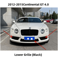 Grille de pare-chocs avant en plastique OEM 3W3807667F pour 2012-2016 pour Bentley GT 4.0 V8 nouvel état noir