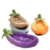 Boîte pour animaux de compagnie, chiens, chats, petits animaux, écologique, durable, solide, épaisse, chaude, hivernale, semi-fermée, en cristal, super douce, avec poignée en feuille verte