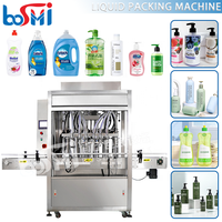 Machine de remplissage de liquides pour vaisselle, lessive, shampoing, adoucissant, détergent, produits nettoyants, pour bouteilles, canettes et bocaux