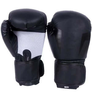 Gants de boxe personnalisés 16oz Gants d'entraînement confortables en cuir PU avec logo personnalisé pour les compétitions - Product Image 1