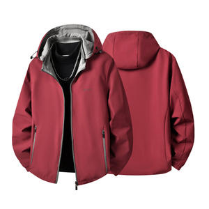 Veste à capuche ample haut de gamme pour homme, idéale pour le style business décontracté, coupe-vent et chaude pour l'hiver, légère et respirante pour le printemps – Nouveauté - Product Image 2