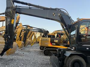 Excavadora de ruedas Hyundai 210W de segunda mano, excavadora de cadenas mediana Hyundai 220/305/485 en stock con CE/EPA - Product Image 5