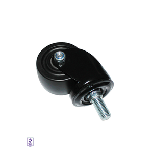 Schwarzes Finish Heavy-Duty Swivel Caster SK6-U75105S PP + Fiberglas rad mit Rollenlager Boxed Packaging - Product Image 2