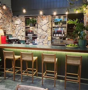 Chaise de bar élégante et recommandée, tabouret à hauteur de comptoir moderne, sièges élégants, design contemporain, décoration intérieure, bar, restaurant, robuste - Product Image 6