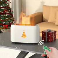 Diffuseur d'arôme de flamme H1 Offres Spéciales 200ML humidificateur d'air à flamme bleue et rouge à distance Diffuseurs d'huiles essentielles à synchronisation populaire