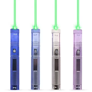 Puntatore Laser Portatile USB Ricaricabile con Luce Verde, 2 Modalità (Punto Singolo e Cielo Stellato), Pennarello Tascabile con Torcia e Confezione Regalo - Product Image 6