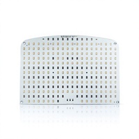 Panneau LED en aluminium avec base PCB en forme de V pour éclairage photographique PCBA