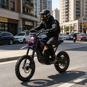 Motocicleta de Motocross con Suspensión Completa y Batería de Litio de 72V, Venta Caliente 2026, para Adultos, Conducción Cómoda al Aire Libre, Deportes - Product Image 4