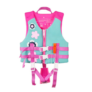 เสื้อชูชีพเด็กทำจากนีโอพรีน พร้อมโฟมเสริมแรงลอยตัว ปรับขนาดได้ SMLXLXXLXXXL สำหรับว่ายน้ำ ปลอดภัยในน้ำ - Product Image 1