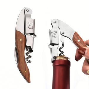 Sacacorchos Personalizado Grabado con Estuche de Cuero, Abridor de Botellas de Vino 3 en 1, Regalo para Cumpleaños y Día del Padre - Product Image 5