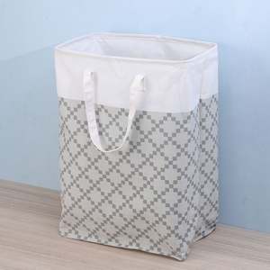 Panier à linge pliable en toile de 140 L, vente chaude, avec poignée, rangement pour le linge - Product Image 3