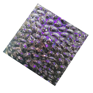 แผ่นสแตนเลสเกรดพรีเมียม หนา 0.5-5 มม. รุ่น 201 304 316L 319 ลายคลื่นน้ำสีสันสวยงาม สำหรับตกแต่ง ราคา - Product Image 5