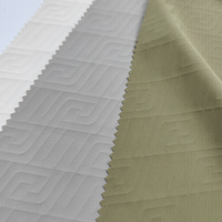 Tissu en cuir PU super doux et fin, sans PFAS, coupe-vent avec doublure tricotée pour vestes et accessoires pour hommes, personnalisable