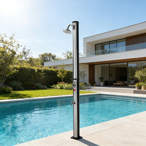 Ensemble de <span class=keywords><strong>douche</strong></span> <span class=keywords><strong>solaire</strong></span> extérieure avec mélangeur, capacité <span class=keywords><strong>20L</strong></span>, pour <span class=keywords><strong>piscine</strong></span> - Product Image 1