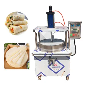 Precio de fábrica, pasteles multifuncionales para pato asado, pastel de trigo, máquina para hacer panqueques, máquina de calor y prensa Chapati