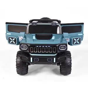 Carro elétrico off road para crianças de 12v 2 lugares, carro de brinquedo com bateria grande para crianças de 10 anos, venda direta da fábrica