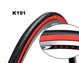 2024 mais recente pneu de bicicleta K191 700*23C pneu de bicicleta de estrada pneu de engrenagem fixa pneu de cor