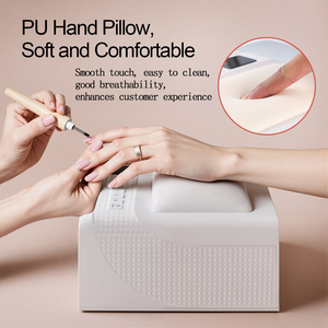 Lámpara UV LED 2 en 1 para Uñas con Soporte de Brazo y Almohada para Manos, Secador de Uñas de 120W, Luz de Curado de Esmalte - Product Image 2