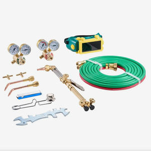 Kit de torche de soudage rouge de service moyen pour le soudage au gaz, avec caractéristiques de sécurité, sans réservoirs, en laiton, type torche de découpe, diverses torches de soudage - Product Image 2