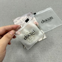 Bolsa pequeña de joyería con logotipo personalizado, embalaje con cremallera, bolsas mini con cierre de cremallera, bolsas de plástico, impresión offset de PVC, serigrafía