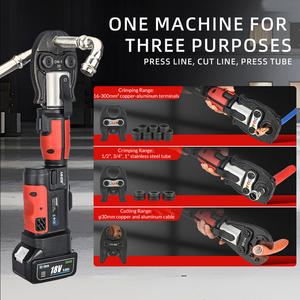 Набор инструментов для обжима LS-1525 труб, Электрический перезаряжаемый медный фитинг из нержавеющей стали, гидравлические щипцы - Product Image 6