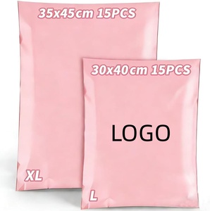 Bolsa de Plástico CPE Reutilizable con Cierre, Personalizada con Logotipo Impreso, para Camisetas y Ropa - Product Image 1