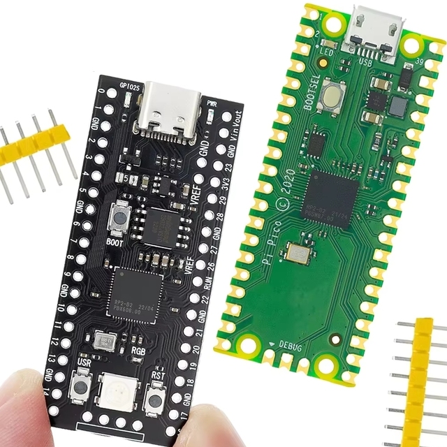 Pico Board RP2040 Dual-Core 264KB ARM Low-Power Microcomputers High-Performance Cortex-M0+ Processor For Raspberry Pi