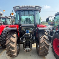 180/200 PS Schwerlast-Landwirtschaftstraktor Luxuriöse Geschlossene Kabine Frontlader Multifunktional für Großflächige Landwirtschaftliche Nutzung
