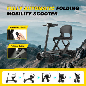 Scooter de voyage <span class=keywords><strong>tout</strong></span>-<span class=keywords><strong>terrain</strong></span> pour adultes, best-seller, pliable, portable, scooter de mobilité à 4 roues avec siège - Product Image 2