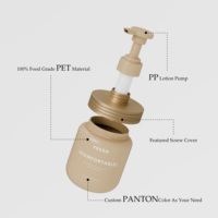 Bouteille de savon liquide en plastique PET grande capacité KAIGE, couleur personnalisée, 500 ml, 800 ml, pompe pour shampoing, lotion, gel douche, savon pour les mains