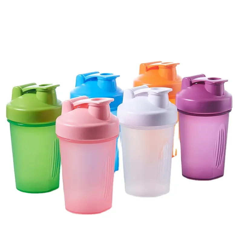 2022 Newest colorful design cup protein plastic shaker blender water bottle