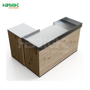 Comptoir de caisse électrique de qualité commerciale avec bande transporteuse lisse - Product Image 6