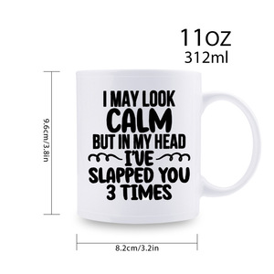 Taza de Café de Cerámica Blanca <span class=keywords><strong>para</strong></span> Oficina, Diseño de Lujo <span class=keywords><strong>para</strong></span> <span class=keywords><strong>el</strong></span> Día de la Madre, Aislamiento Térmico de 24-36 Horas, 0.5 kg, Obtén un Corte de Pelo - Product Image 6