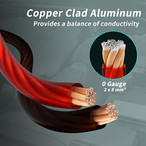 8 गेज तार ccccca कम वोल्टेज प्राथमिक मोटर वाहन या ग्राउंड केबल 1/8 बैटरी केबल 12 वी पावर इनवर्टर - Product Image 2