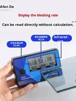 Testeur de film infrarouge portable Guanghuan 950/1400nm haute précision, alimenté par batterie, pour mesurer la teinte des vitres de voiture