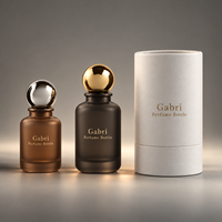 Dukungan ODM/OEM | MOQ rendah: 500 Botol Parfum 30ml Botol Parfum Mewah Bulat dan Kotak Silinder 50ml Botol Kosong untuk Parfum