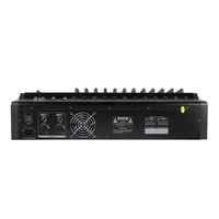Amplificateur de puissance audio numérique professionnel 16 DSP 350W*2 12 canaux avec alimentation fantôme 48V intégrée