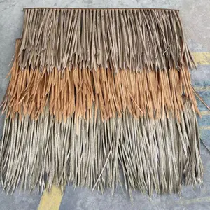 New Design Fireproof Fireproof Synthetic Pvc Thatch Roof Made In China