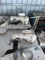 Machine à coudre industrielle JUKI LU-2810N-7 – Point noué, une aiguille, entraînement unisson, pied entraîneur motorisé, conception à lit plat pour usage domestique