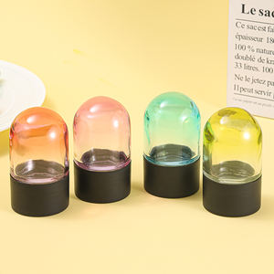 Emballage alimentaire personnalisé de 100 ml, coloré, anti-odeur, pour fleurs séchées, pilules, capsules, pot en verre de 3,5 g avec couvercle à sécurité enfant - Product Image 5