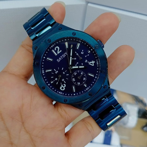 Reloj <span class=keywords><strong>Guess</strong></span> GW0454G2 para Hombre, Diseño Ejecutivo, Cuarzo, Cronógrafo, Esfera Grande, Caja de 44 mm, Resistente al Agua 50 m, Acero Inoxidable - Product Image 6