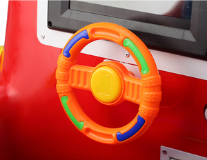Equipo de ingeniería <span class=keywords><strong>3D</strong></span> Kiddie Ride Fiber Glass Kids Máquina de juego oscilante que funciona con monedas con luces - Product Image 4