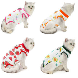Factory Wholesale Cat Costume Pet <strong>Clothes</strong> Summer Cat Surgery <strong>Clothes</strong> - Product Image 1