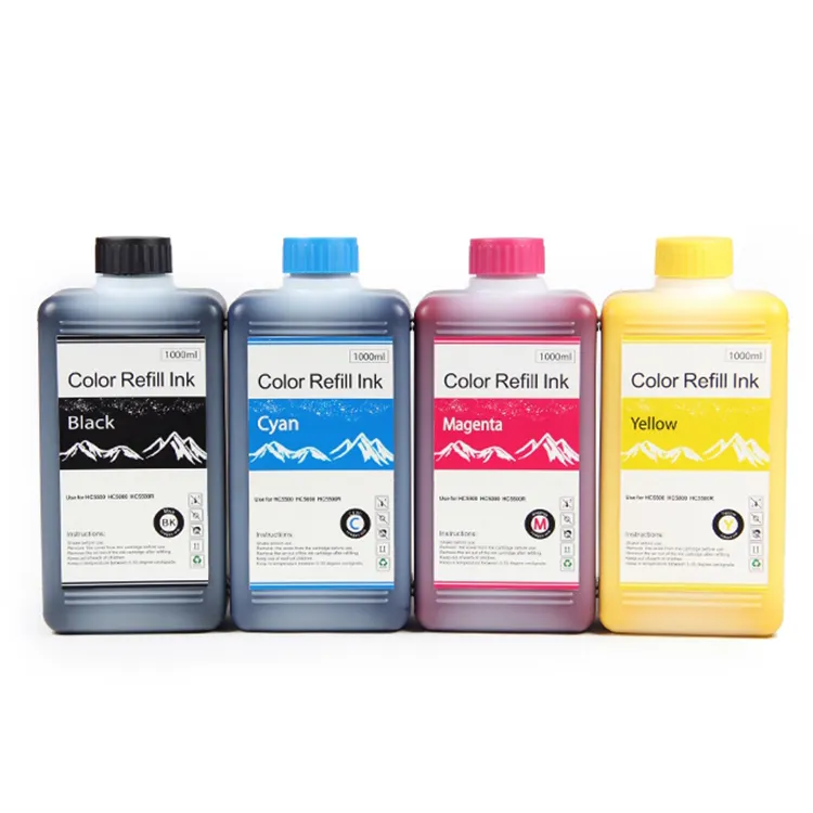 Tinta de substituição para cartuchos, S-4670 S-4671 S-4672 para impressoras riso comcolor hc5500 hc5000 hc S-4673 5000 5500