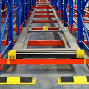 Zware Industriële Push Back Stalen Opbergrek Poedercoating Metalen Magazijn Pallets Duurzame Stapelrekken En Planken - Product Image 3