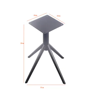 Toptan üretim ofis mobilyaları ayak 4 yıldızlı bacak sandalye oyun sandalyesi metal parçaları döner ofis koltuğu tabanı