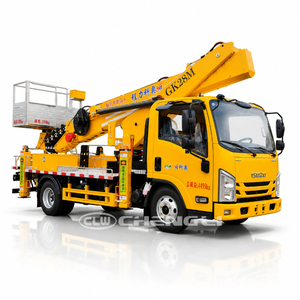 Iisuzu 28m High Reach Bucket Truck Light Duty Aerial Work Platform with 6 Section Telescopic Boom - Product Image 1