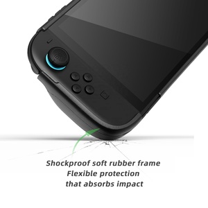 <span class=keywords><strong>Switch</strong></span> 2 TPU caso traseiro com tampas do polegar-kit aperto completo, OEM suportado - Product Image 6
