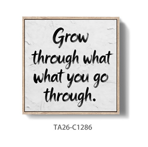 Quadro su Tela con Citazione Motivazionale, Stampe con <span class=keywords><strong>Tipografia</strong></span> Audace e Ispirazionale per Arredamento Casa, Ufficio e Camera da Letto - Product Image 4